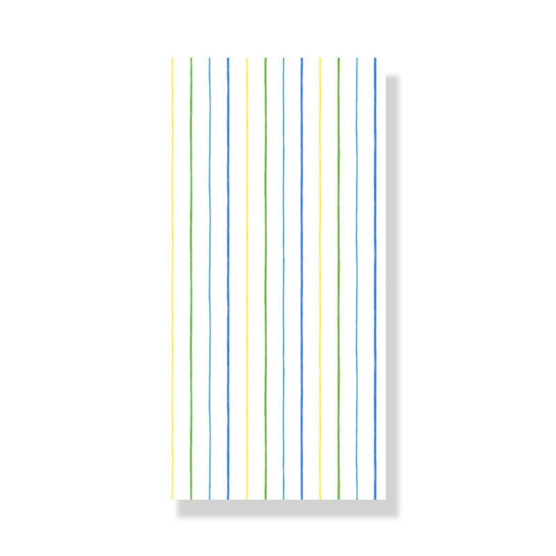 Solid Line and Stripe Wallpaper Modern and Simple Decorative Non-Pasted Wall Decor, 33-foot x 20.5-inch