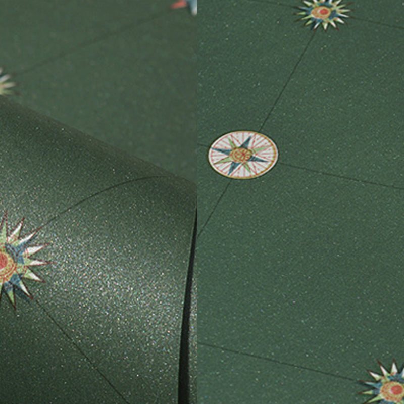 Star and Horoscope Non-Pasted Wallpaper for Coffee Room and Kids' Bedroom, 20.5-inch x 31-foot