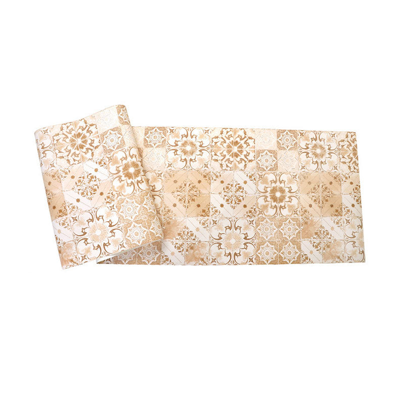 Ethnic Boho Tile Self-Adhesive Wallpaper in Fresh Color Waterproofing