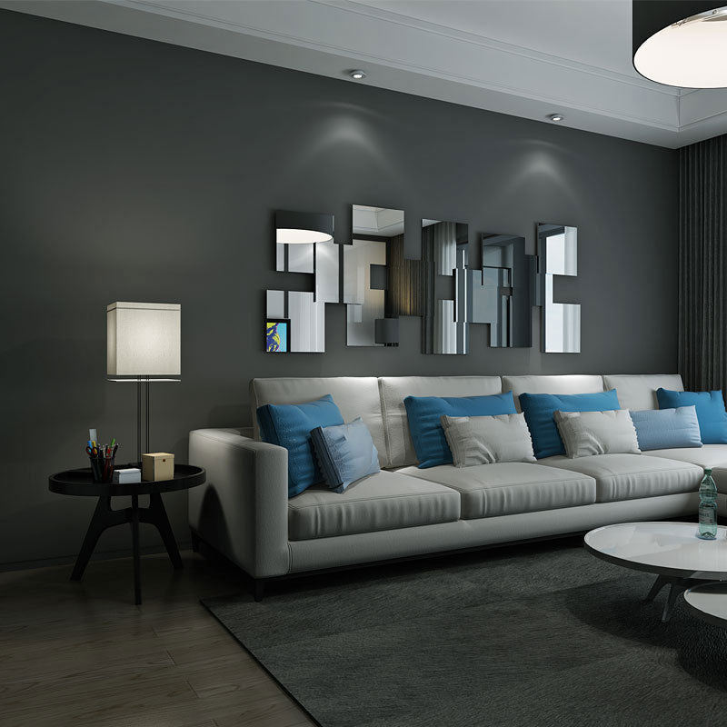 Plain Color Stain-Resistant Non-Pasted Wallpaper, 33 ft. x 20.5 in