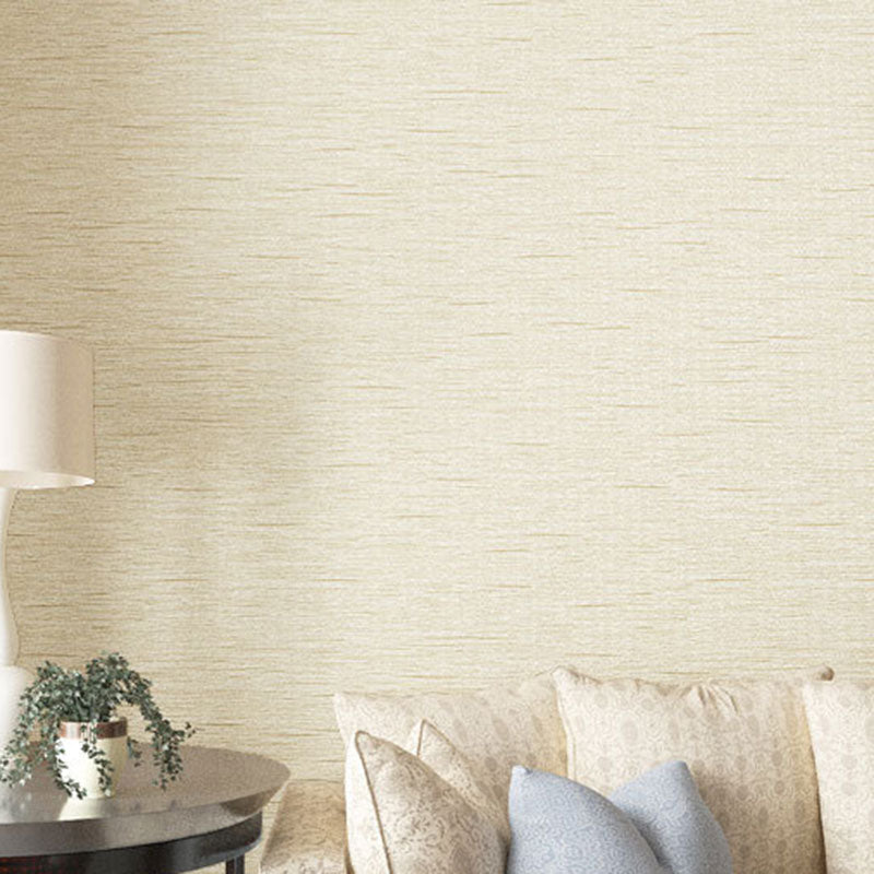 Japanese Linen Non-Pasted Wallpaper, 31-foot x 20.5-inch, Light Color