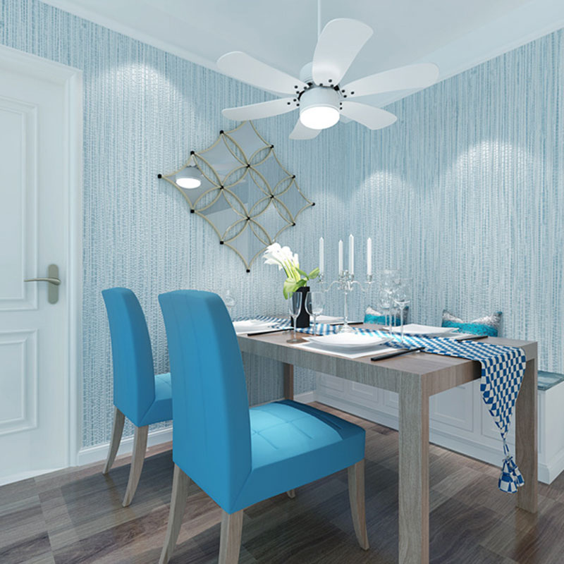 Light Color Textured Wallpaper with Vertical Line 33' x 20.5" Non-Pasted Decorative Wall Covering