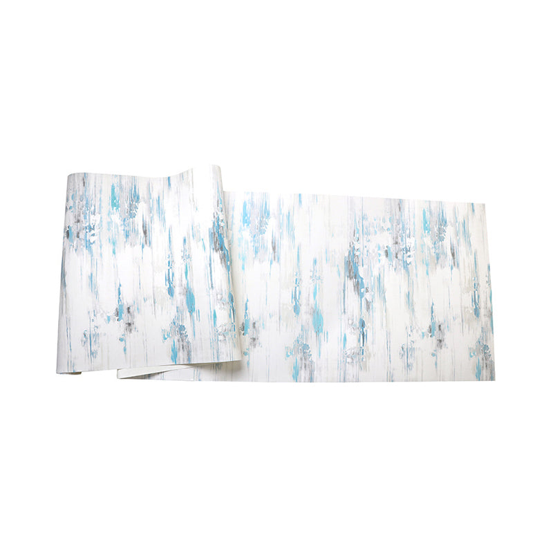 Pastel Color Watercolor Non-Pasted Wallpaper for Dining Room, 33'L x 20.5"W