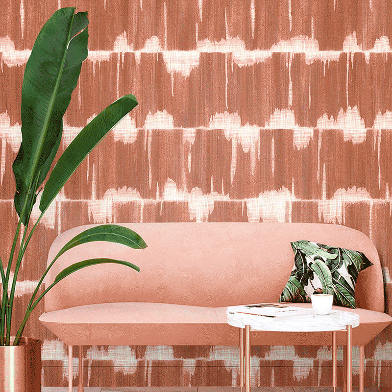 Light Color Wash Painting Wallpaper Water-Resistant Non-Pasted Wall Decor 57.1 sq ft.