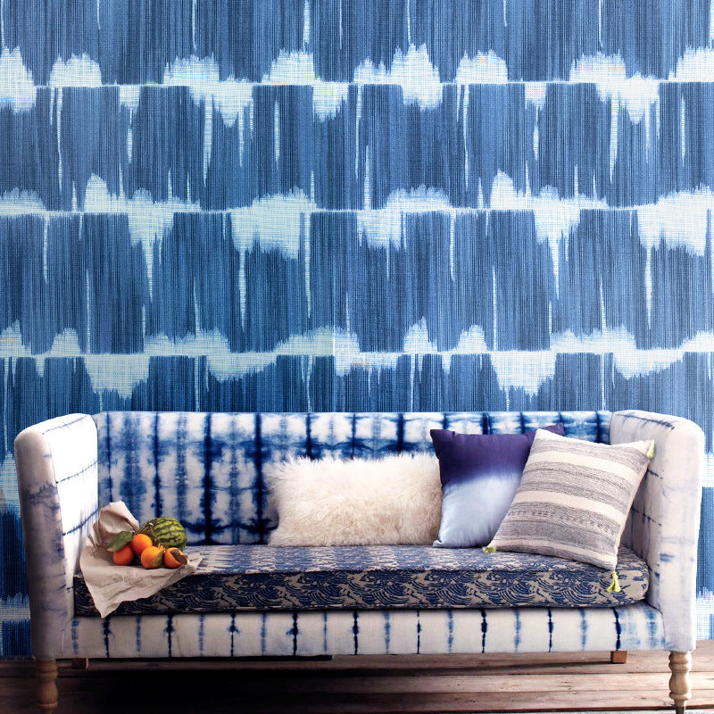 Light Color Wash Painting Wallpaper Water-Resistant Non-Pasted Wall Decor 57.1 sq ft.