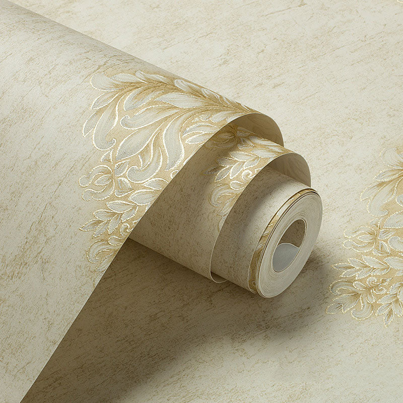 Non-Woven Wall Decor 33 ft. x 20.5 in European Classic Non-Pasted Dense Flower Design Wallpaper