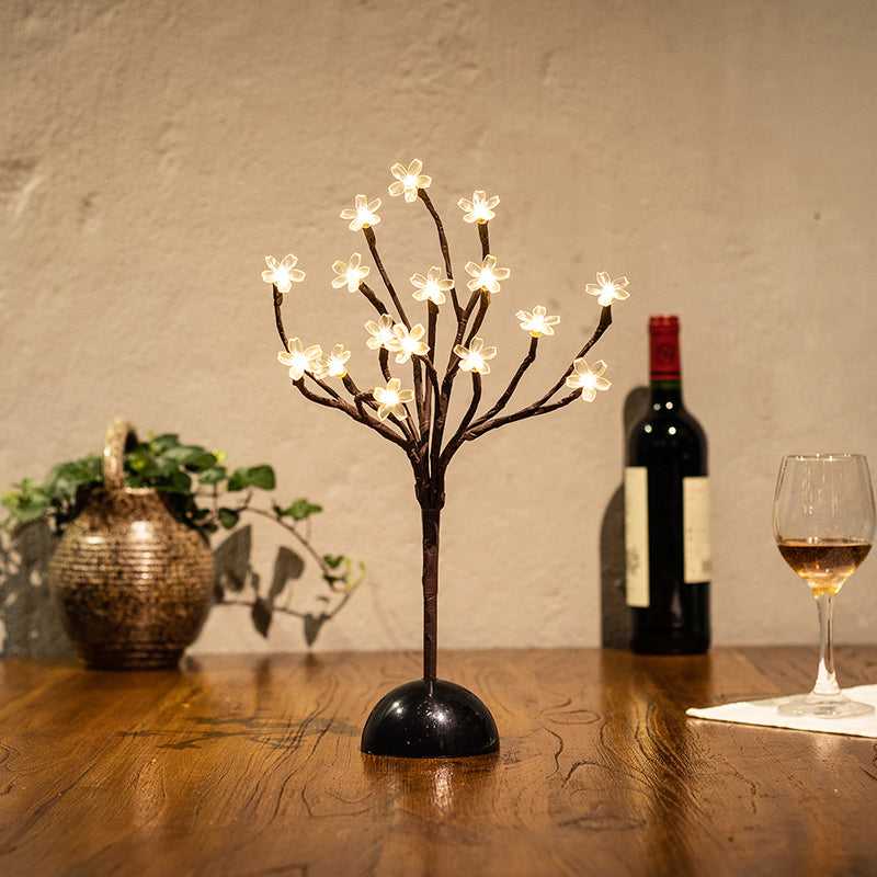 LED DÉCORATIVE LED NIGHT LEIL BLACK BLOSSOM LAMPE DE NEULLE