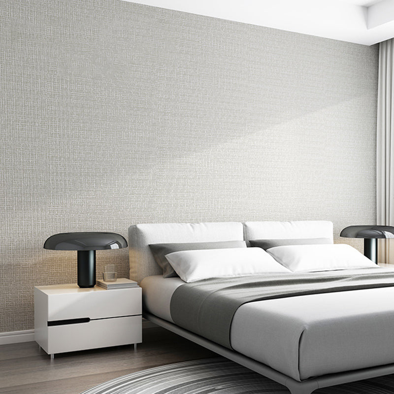 Natural Color Texture Pattern Wallpaper Stain-Resistant Non-Pasted Wall Covering, 20.5 in x 33 ft