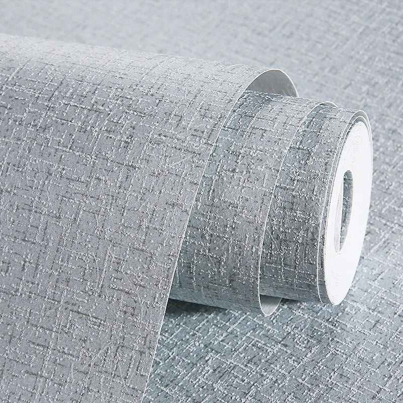 20.5"W x 31'L Wall Covering Stain-Resistant Dining Room Plain Texture Wallpaper Roll