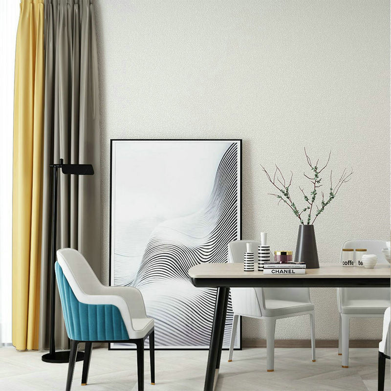 Minimalist Plain Pattern Wall Covering Decorative Non-Pasted Wall Covering, 31 ft. x 20.5 in