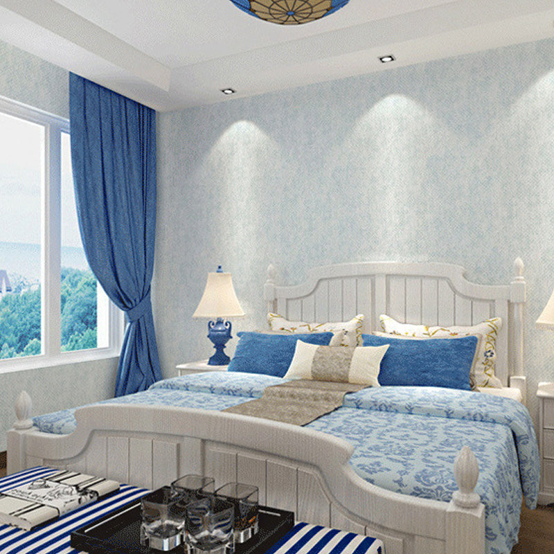 Soft Color Non-Woven Wallpaper Moisture-Resistant Plain Patter Wall Decor, 57.1 sq ft.