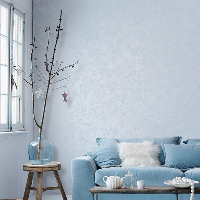 Bedroom Wall Decor Plain Color Design Non-Pasted Vinyl Wallpaper, 33 ft. x 20.5 in