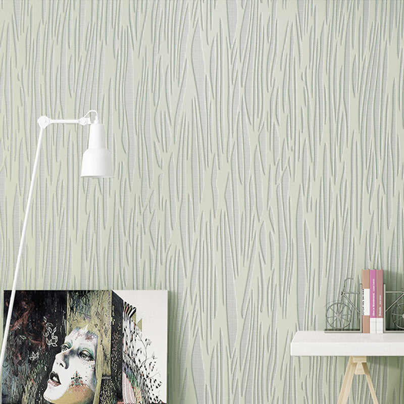 Simple Plain Design Wallpaper Non-Pasted Wall Covering for Living Room, 57.1 sq ft.