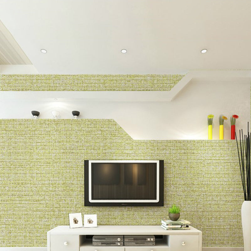 Pastel Color Plain Texture Wallpaper 20.5"W x 33'L Non-Pasted Decorative Wall Covering