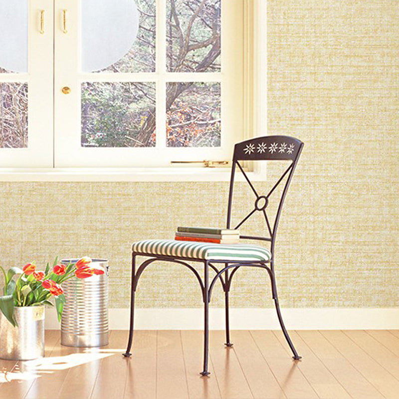 Pastel Color Plain Texture Wallpaper 20.5"W x 33'L Non-Pasted Decorative Wall Covering