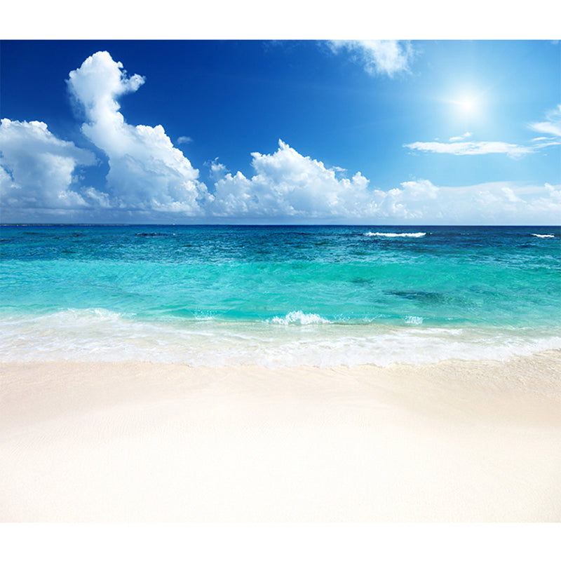 Photo Print Sea Mural Wallpaper for Gallery and Living Room, Made to Measure