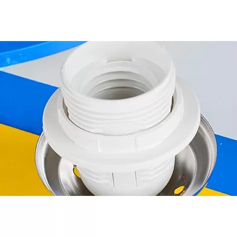 Cartoon Toy Windmill Ceiling Mount Light Wood Ceiling Lamp avec Globe Shade for Kindergarten