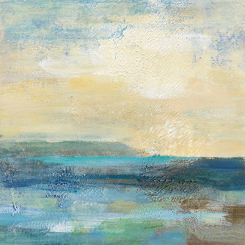 Illustration Style Murals Watercolors Painting Full Size Wall Covering for Living Room, Customized Size Available