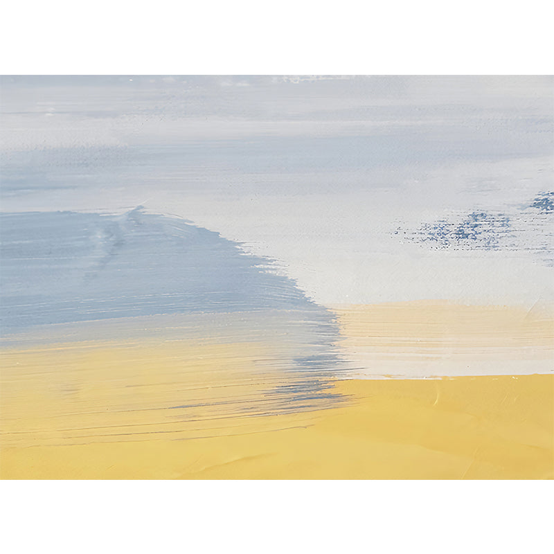 Scandinavian Minimalist Wall Decor Abstract Oil Painting Customized Murals, Full Size