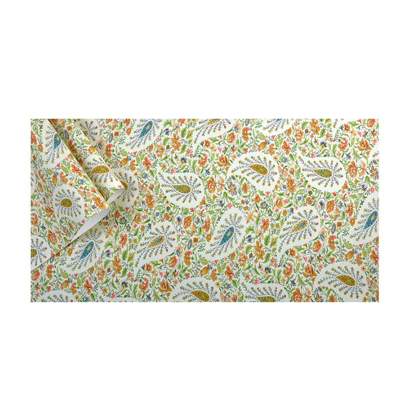 Guest Room Wallpaper Contemporary Multicolored Dense Flower Pattern Wall Decor, Non-Pasted