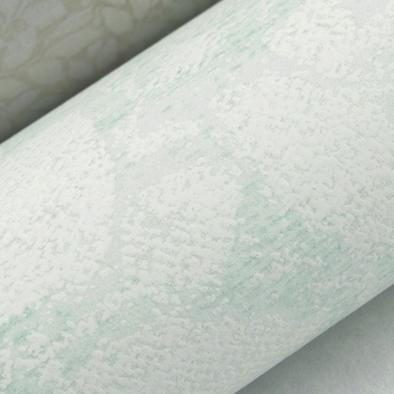Soft Color Wall Decor Non-Woven Moisture-Resistant 3D Print Leaf Wallpaper Roll