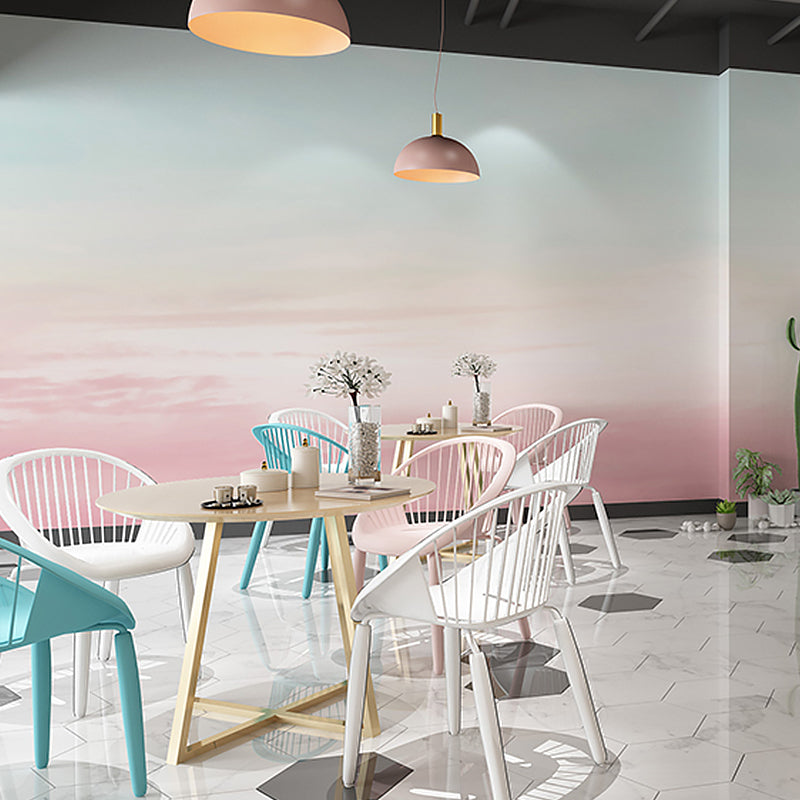 Ombre Sky Wall Covering for Girl's Bedroom Minimalist Wall Decor, Made to Measure