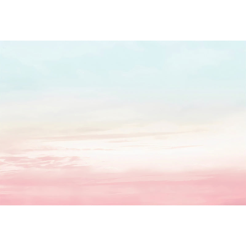 Ombre Sky Wall Covering for Girl's Bedroom Minimalist Wall Decor, Made to Measure