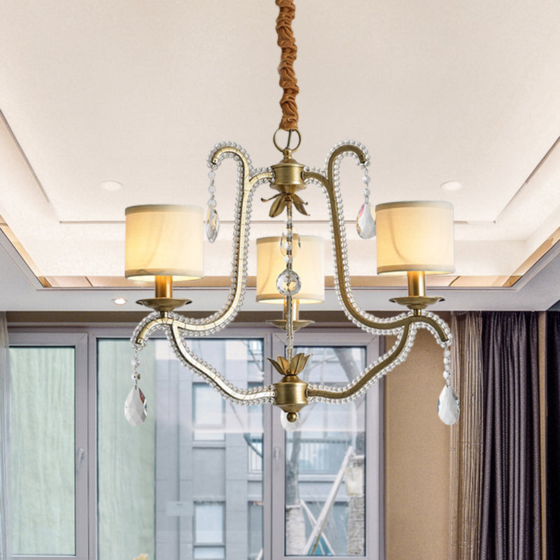 3 lumières suspendues de lustre suspendus