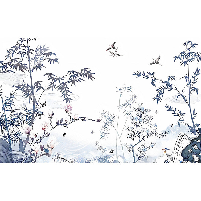 Watercolors of Tree Wall Mural Extra Large Wall Art for Guest Room, Made to Measure