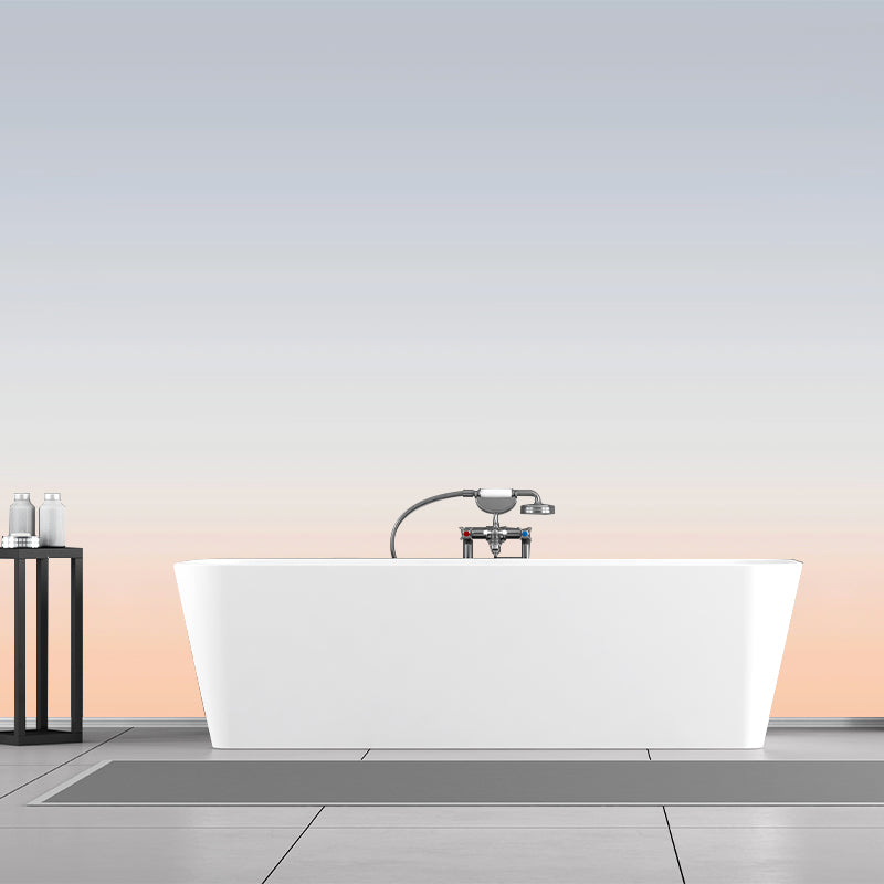 Extra Large Minimalist Wall Mural Decal in Natural Color Ombre Wall Art, Custom-Printed