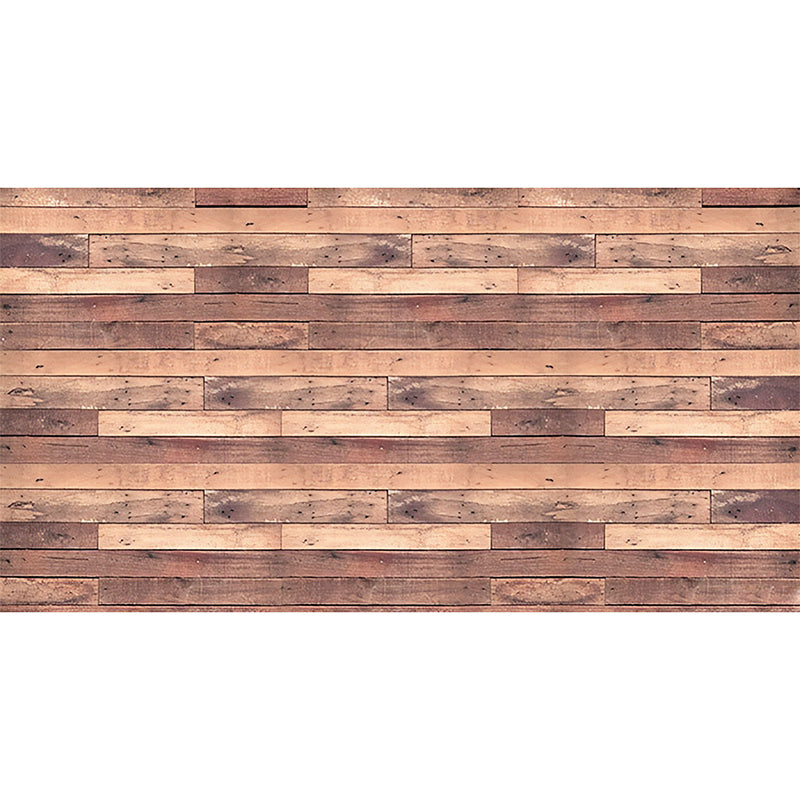 Rusty Red Brick Effect Wall Covering Stain-Resistant Wall Mural Decal for Bar Decor