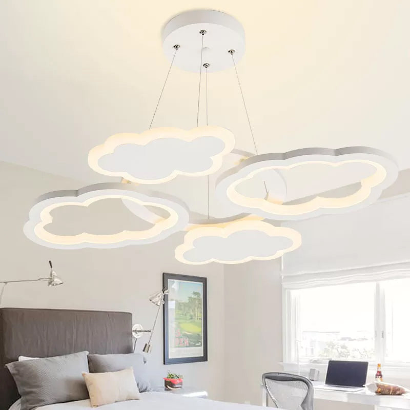 Lampada del lampada bianca a led acrilica Nordic LED Nordic LED LED NORDICO per camera da letto, luce calda/bianca