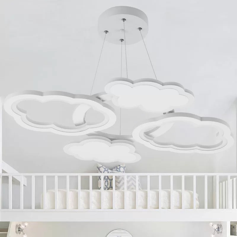 Lampada del lampada bianca a led acrilica Nordic LED Nordic LED LED NORDICO per camera da letto, luce calda/bianca