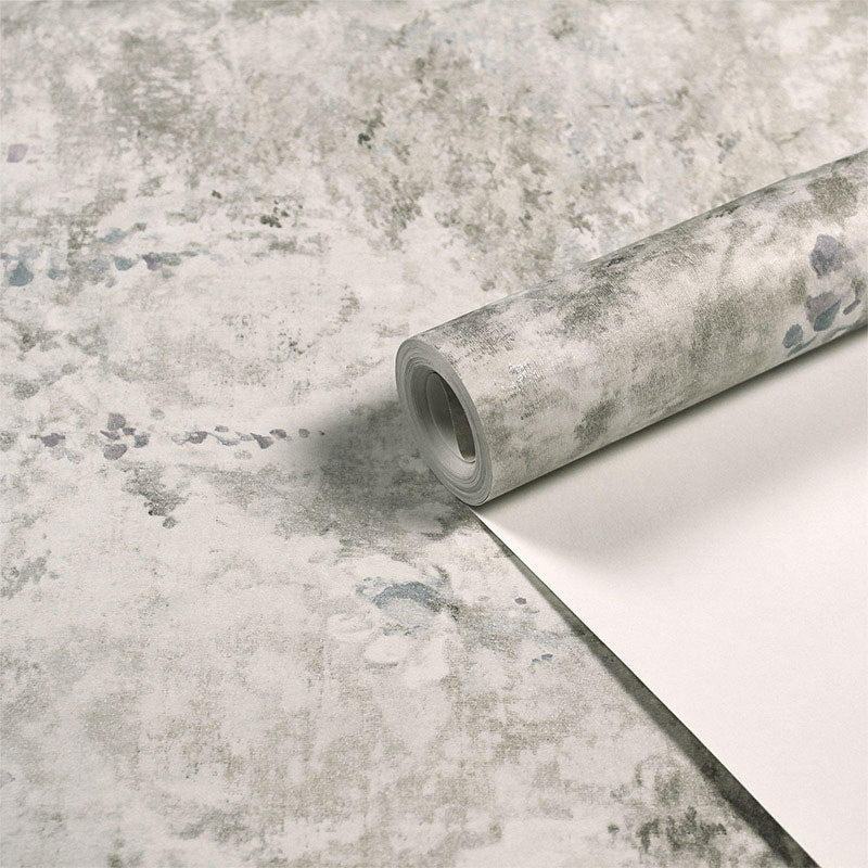 Retro Watercolors of Flower Wallpaper Roll for Accent Wall, Neutral Color, 57.1 sq ft.