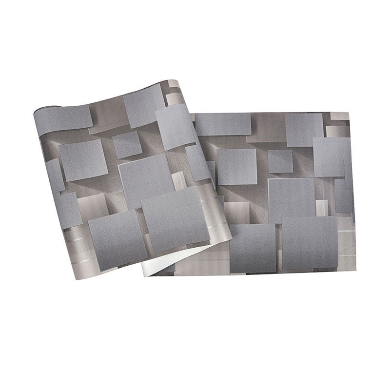 3D Print Cube Wall Covering for Meeting Room Decor Nordic Wallpaper Roll, 33' by 20.5"