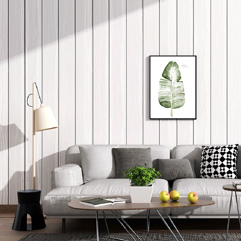 Minimalist Vertical Stripe Wall Decor in Soft Color Living Room Wallpaper Roll, 33 ft. x 20.5 in