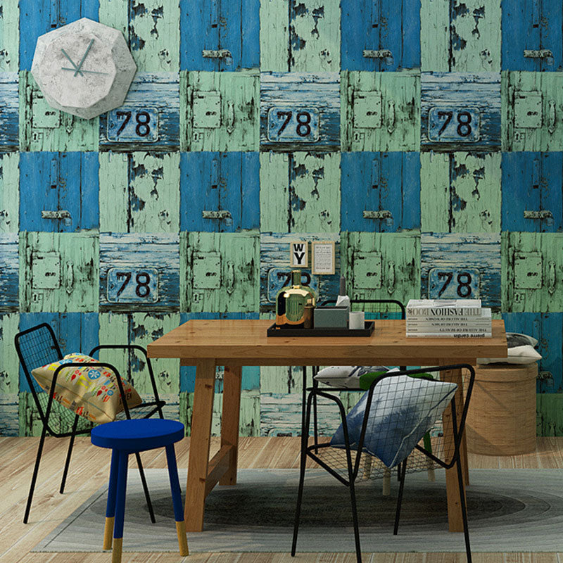 Water-Resistant Maple Wood Wall Decor 090 Nostalgic Wallpaper for Living Room, 57.1 sq ft.
