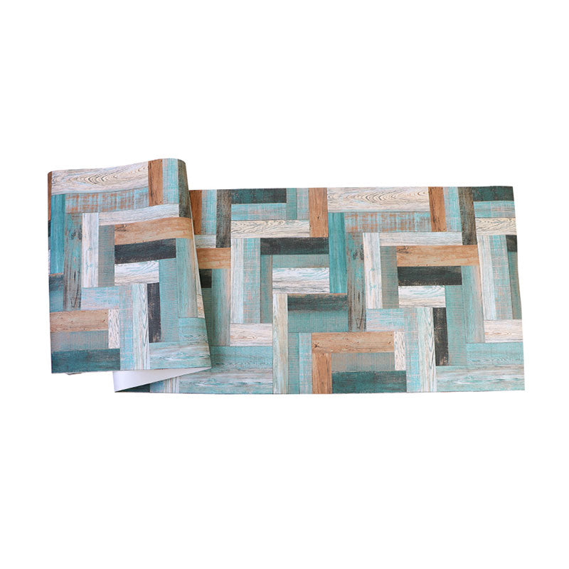 Simple Color Block Wallpaper Roll for Dining Room, Soft Color, 20.5-inch x 33-foot