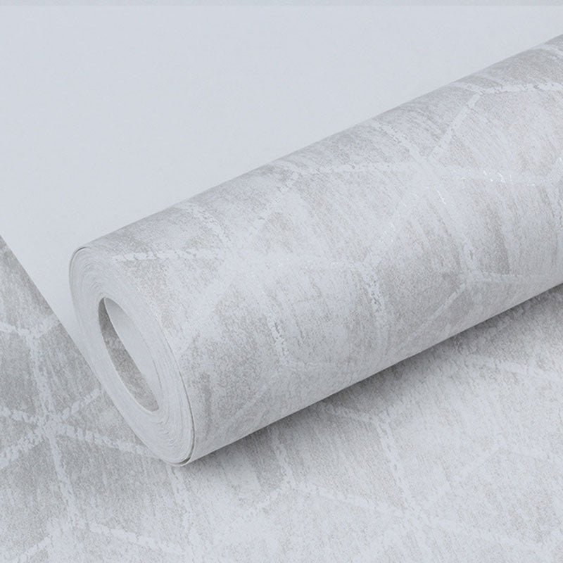 Décoration murale simple en parallélogramme pour chambre d'amis, rouleau de papier peint de 20,5 po x 33 pi de couleur naturelle
