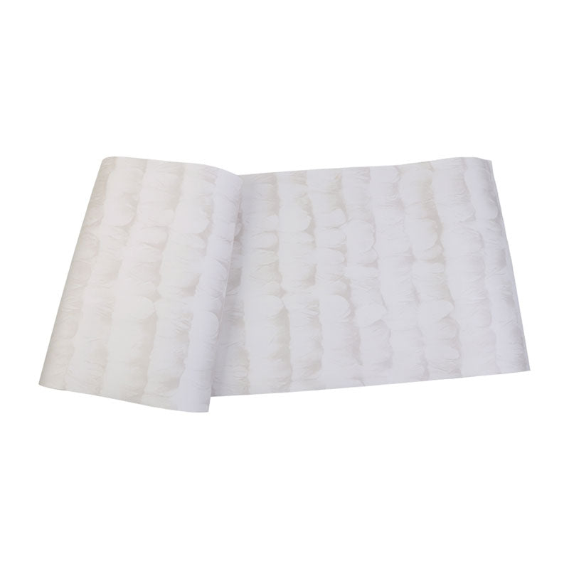 Moisture-Resistant Feather Wall Covering 57.1 sq ft. Minimalist Wallpaper Roll for Accent Wall