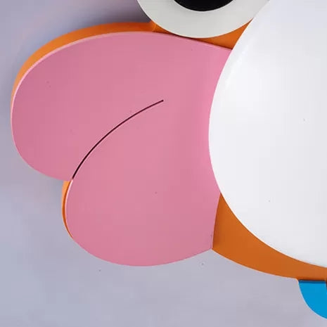 Cartoon Fish Wall Light Legno leggero e applique a parete a LED acrilico per ragazzi camera da letto