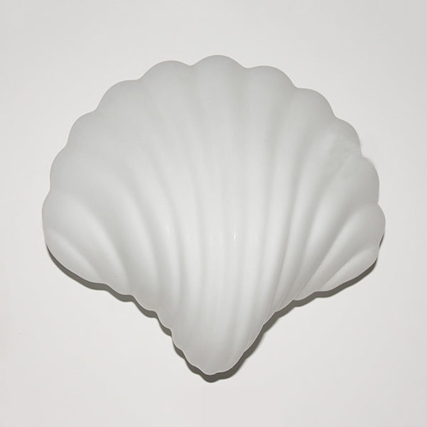 Bedroom Nursing Room Shell Wall Light Acrylic 1 Light Lovely Modern Wall Lamp in White