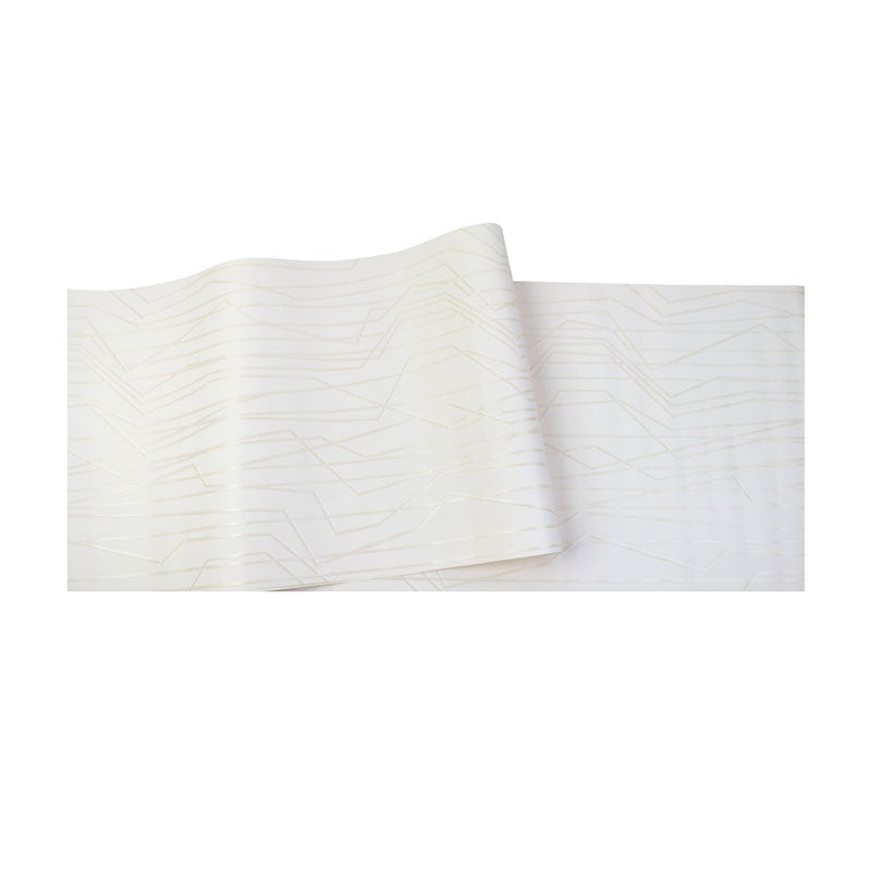 20,5" x 33' minimalistische Tapetenrolle für die Café-Dekoration mit linearem Design in sanften Farben