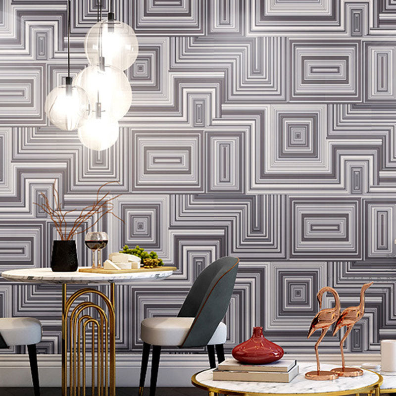 Color Block Wall Decor 900 Wallpaper Roll for Coffee Shop Decoration, 33-foot x 20.5-inch