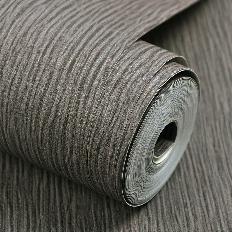 Simplicity Wall Covering in Natural Color Linen Textured Wallpaper, 33'L x 20.5"W