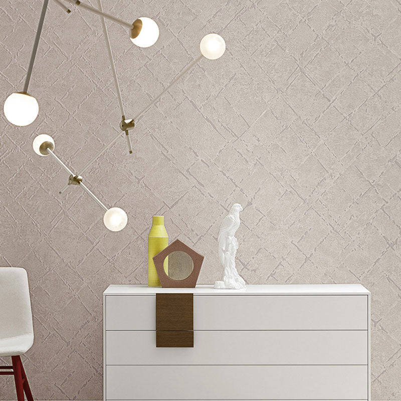 Water-Resistant Textured Wallpaper 20.5-inch x 33-foot Contemporary Wall Decor for Dining Room