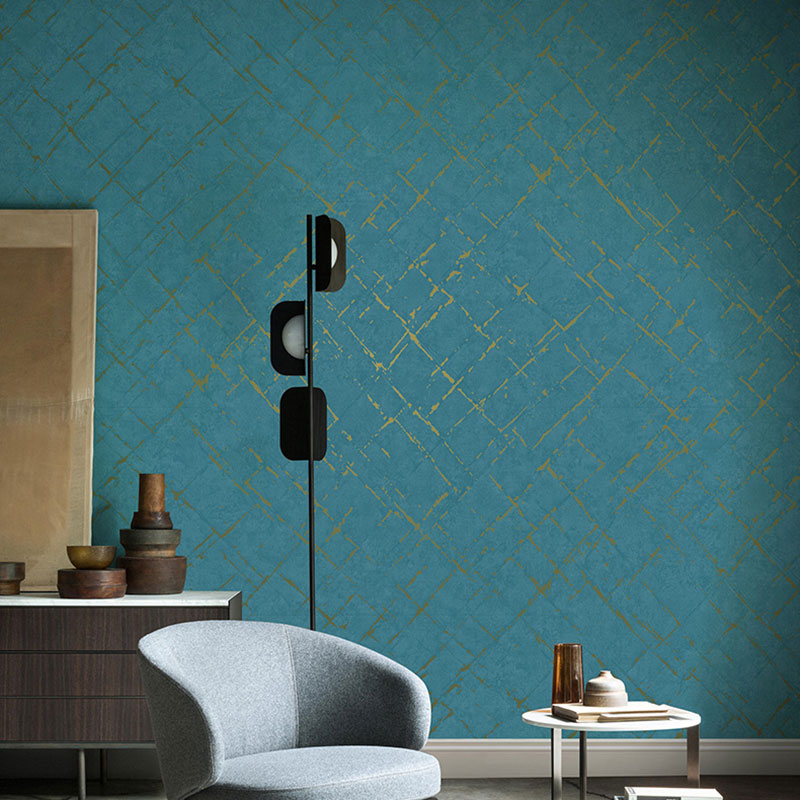 Water-Resistant Textured Wallpaper 20.5-inch x 33-foot Contemporary Wall Decor for Dining Room