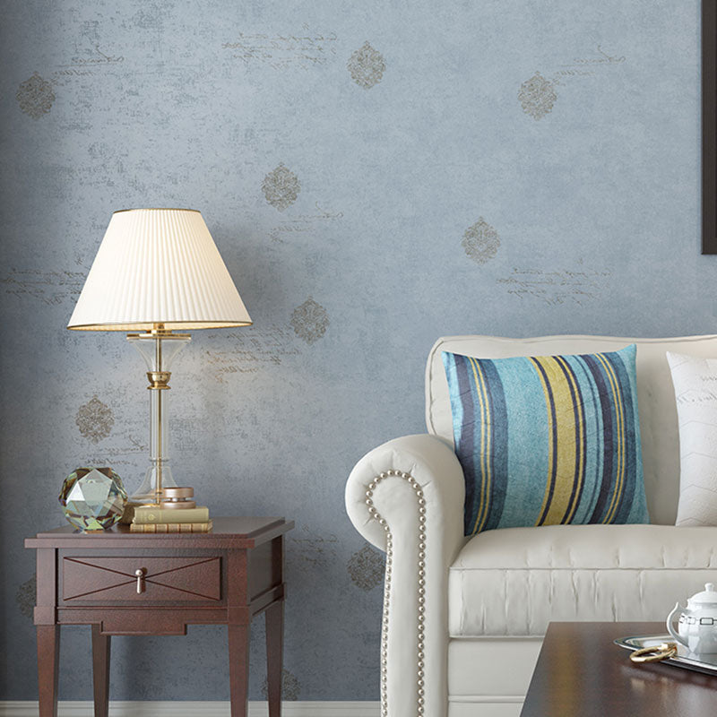 Contemporary Letters Wall Covering in Neutral Color Bedroom Decorative Wallpaper, 31 ft. x 20.5 in