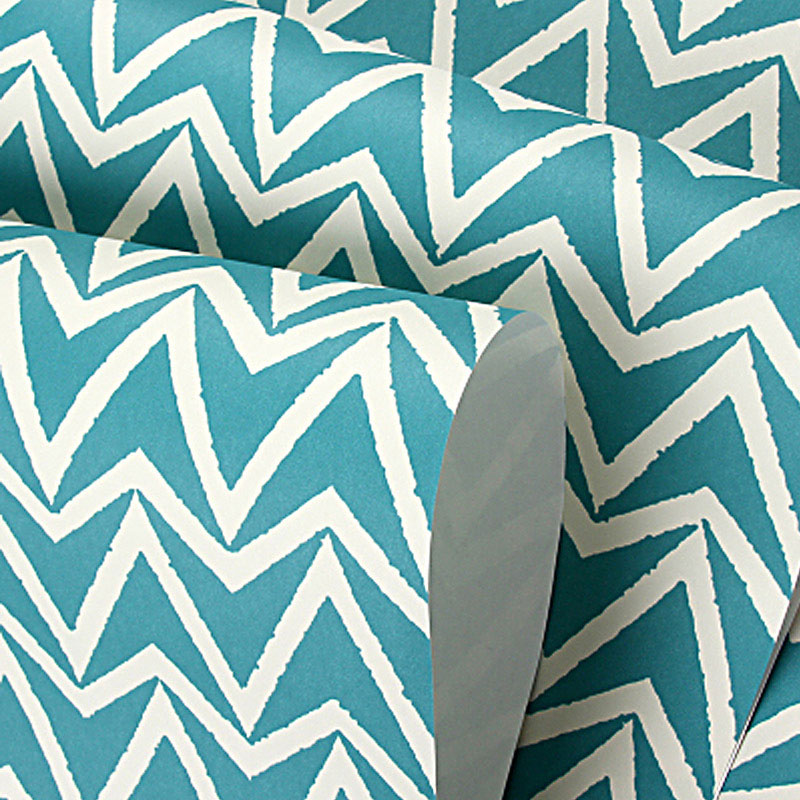 Lichtgekleurde Scandinavische behangrol, 33 ft. x 60 cm, geometrische wanddecoratie voor eetkamer