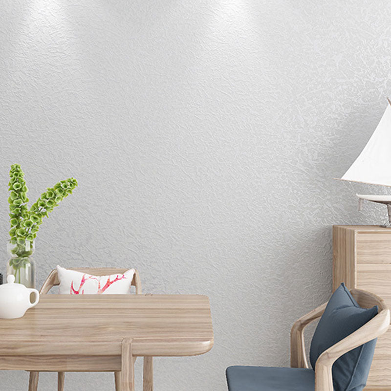 Nordic Textured Wallpaper Roll in Pastel Color Living Room Decor Wall Covering, 31' x 20.5"